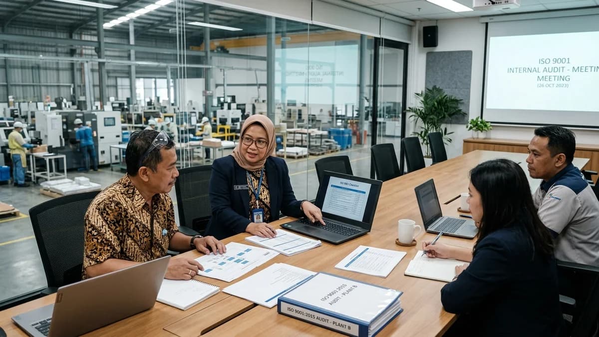 Penerapan ISO 9001:2015 Sistem Manajemen Mutu Perusahaan: Langkah Praktis Menuju Standar Operational Excellence