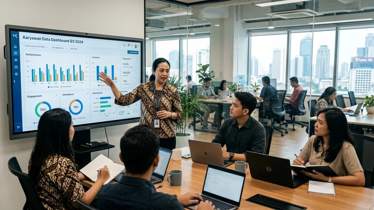 Strategi HR Analytics 2026: Mengubah Data Karyawan Menjadi Keputusan Bisnis Strategis Berbasis SDM